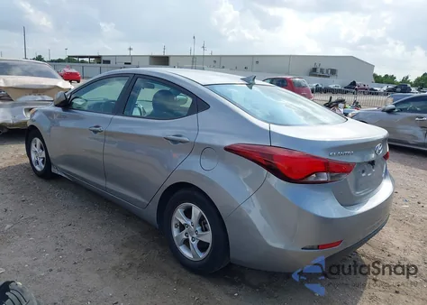 2015 Hyundai Elantra Se z USA, uszkodzony, nr VIN 5NPDH4AEXFH600175